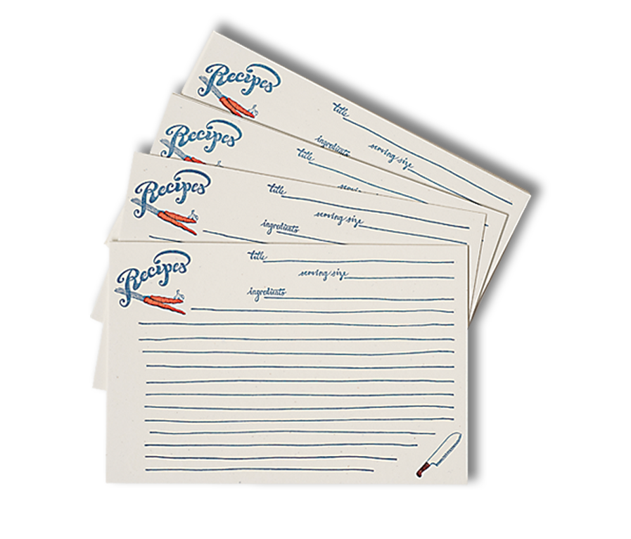Recipe Cards