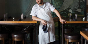  Chef Jordan MillerPhotography by Ryan Lavine