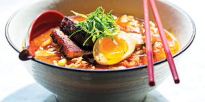  The ramen bowl at Dooby’s. Photography by Scott Suchman