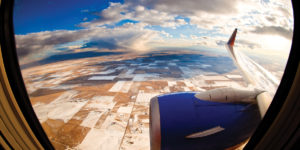  The view from a flight over Colorado.Courtesy of Josh Hunter